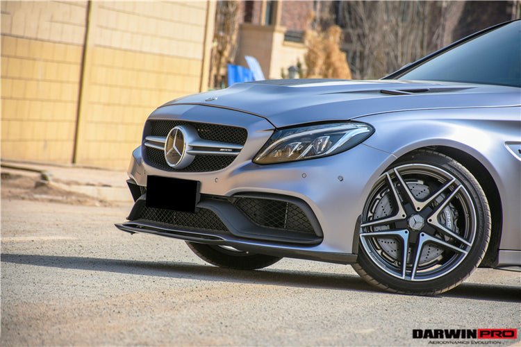 2015 - 2021 Mercedes Benz W205 C63&S AMG Carbon Fiber Front Canards